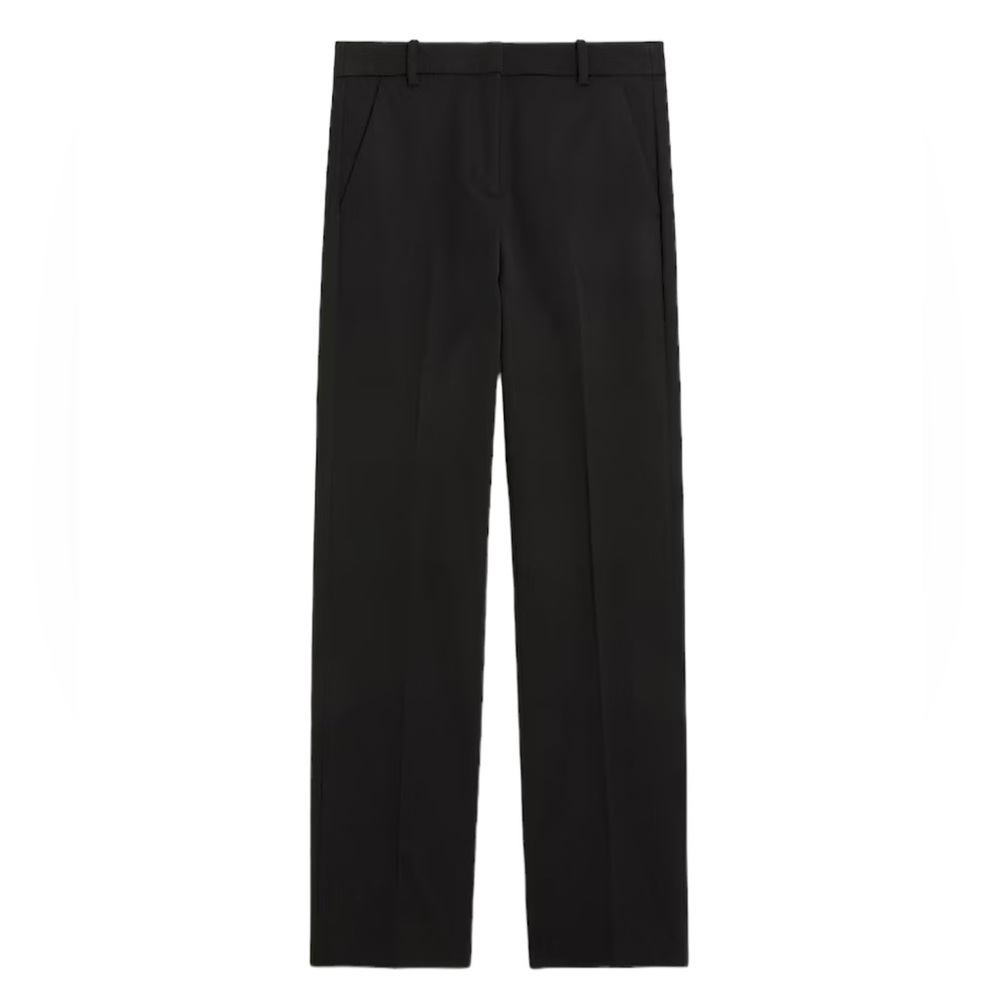 J.Crew Factory The Kallie Straight Leg Pant in Black